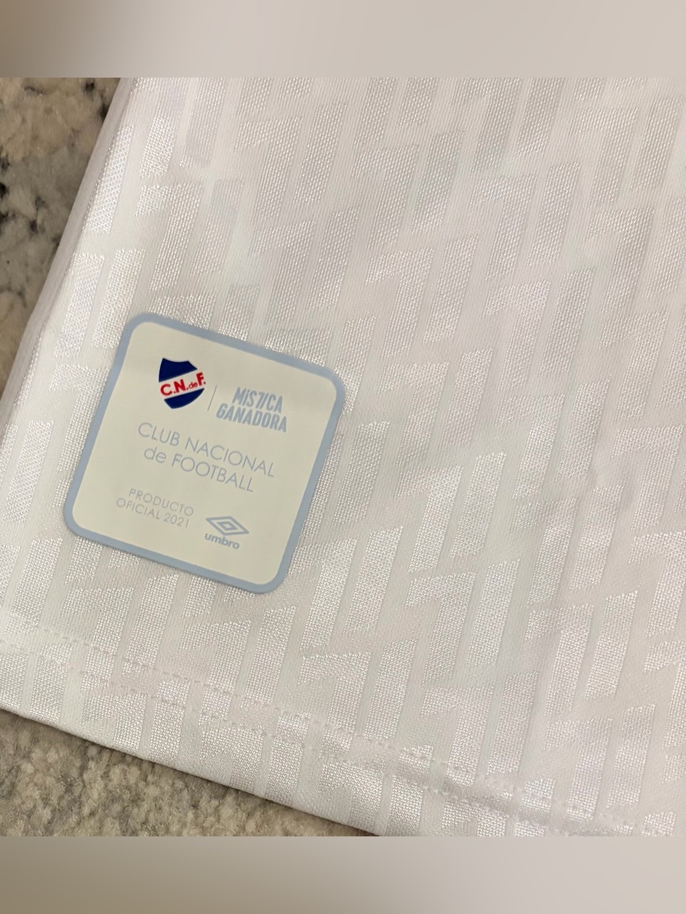 Umbro Authentic Club Nacional De Football Uruguay 2021 Jersey Men’s Sz: Small - Picture 4 of 8